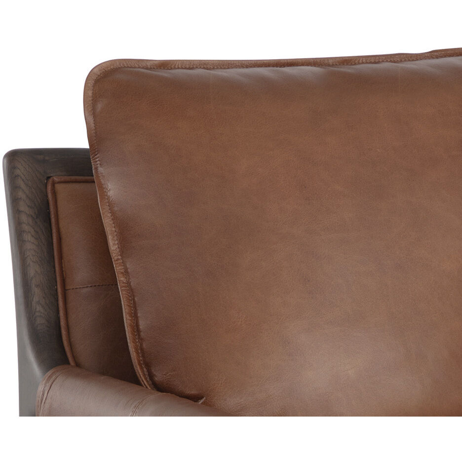 Mauti Brown / Shalimar Tobacco Leather Armchair